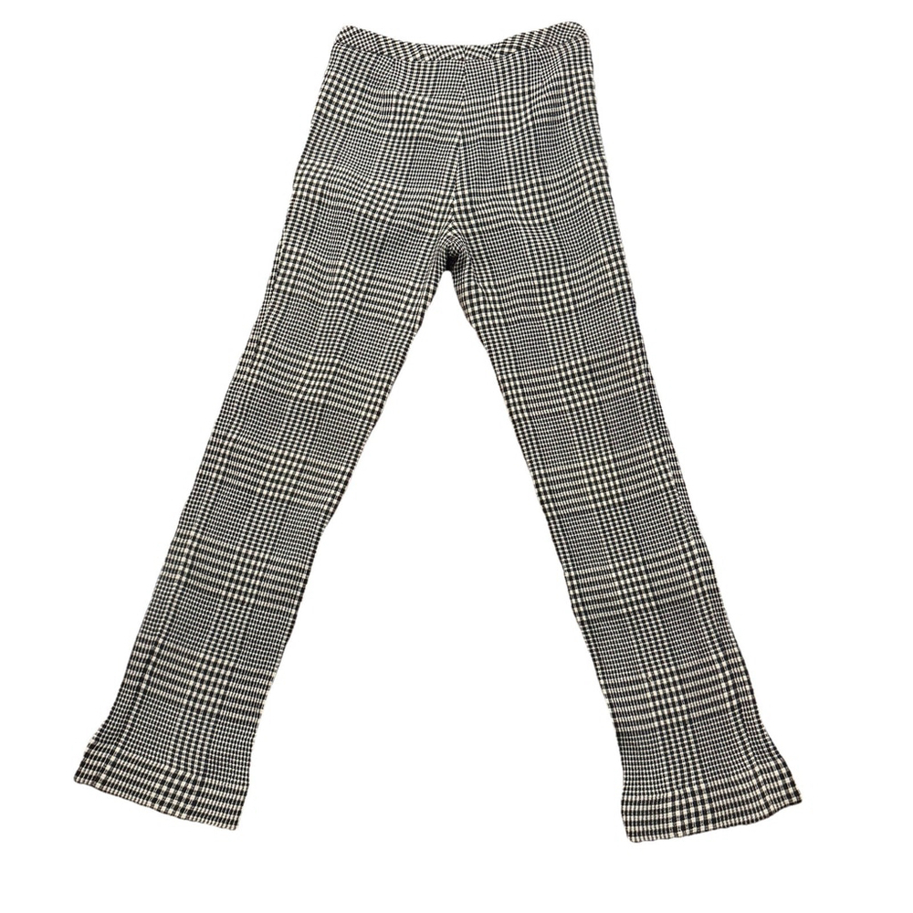 Escada Wool Blend Glen Plaid Pants Size:38(US Size:S) Women Strech - Picture 2 of 8